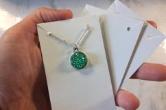 Jewelry card template cutting file jpg ai files Product Image 1