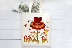 Growing Love Print | Love Flower | Valentine's Day Print Product Image 3