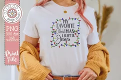 My Favorite Christmas Light is Jesus Product Image 1