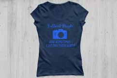 I Shoot People Photographer SVG, I Shoot People Camera SVG. Product Image 2