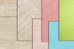 Burlap digital paper, BURLAP PAPER, Craft paper A4 papers Product Image 3