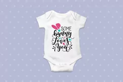 Some Bunny Loves You SVG | Funny Easter SVG Cut File Product Image 3