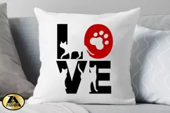 Cat SVG Pet Lover SVG Cat Quotes SVG Meow Paw Prints SVG Product Image 3