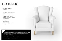 Armchair Upholsteries Studio Mockup Set Product Image 5