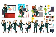 Boss CEO Character Vector. CEO, Managing Director Product Image 1