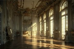 Ornate Baroque interior. Generate Ai Product Image 1