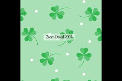 100 Seamless Clover Leaf St Patrick&#039;s day Digital Papers Product Image 6