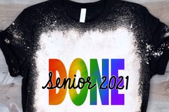 Senior Sublimation, Senior 2021 Sublimation, Graduation PNG Product Image 5