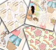Best Summer Ever Clipart Design Kit Product Image 12