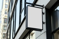 Wall Mounted Sign on Building Mockup Product Image 2