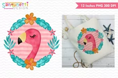 Tropical flamingo | flamingo sublimation Product Image 1