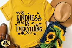 KIND SVG Positive Quote SVG PNG EPS DXF Inspirational SVG Product Image 8