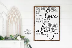 The Best Things In Life Are The People We Love - SVG File Product Image 1