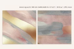 Gold Watercolor Brush Strokes Jpg-Png Product Image 6
