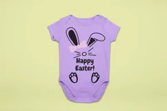 Easter girl svg, cute baby svgcut file, Easter baby svg Product Image 3