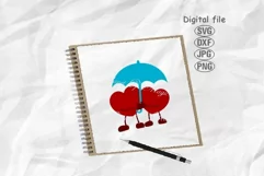 Hearts Svg, Valentine Day Svg, Valentine Svg, Heart Cricut Product Image 1