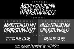 Web Font HIGH VOLTAGE Typeface Product Image 6