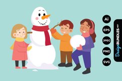 Kids Build a Snowman Product Image 1