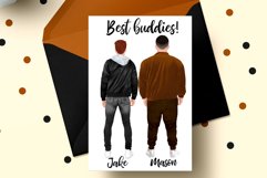 Plus size man Male clipart Boys clipart Boyfriend clipart Product Image 5