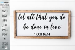 Let All You Do Be Done In Love Product Image 1