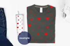 Skinny Tumbler & Dark Gray T-shirt Mockup, folded t-shirt Product Image 2