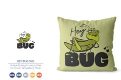 Grasshopper SVG | Hey Bug SVG Cut Files Product Image 1