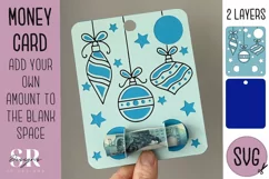 Christmas Money card | Paper cutting | Money card Product Image 1
