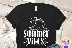Summer vibes - Summer SVG EPS DXF PNG Cut File Product Image 3