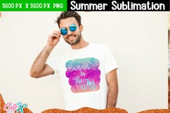 Summer in the air - summer sublimation quote Product Image 2