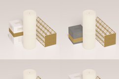 Candle With a Box Realistic Mock Up Product Image 2