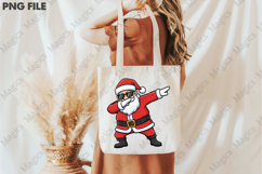 Dabbing Christmas Santa PNG Product Image 3