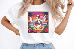 Dabbing Goose Beach Summer Vibes PNG Product Image 1