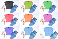 SUPER BIG 72 bright T-shirts, tops mockups bundle JPG Product Image 4