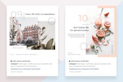 ANIMATED Food &amp; Travel Instagram Posts - Modern Animated Instagram Post Templates Product Image 6