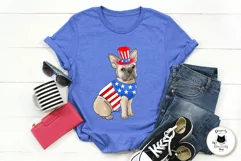 4th Of July Dog PNG Design | Patriotic Sublimation Design Product Image 7