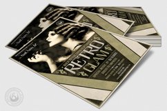 Retro Glam Flyer Template V4 Product Image 6