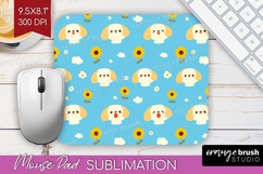 Dachshund Dog Mouse Pad Sublimation Cute Chibi Puppy PNG Product Image 1