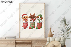 Dachshund Christmas Sweatshirt Dog PNG Product Image 3