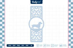 Dog Decorative Bookmark Papercut Product Image 3