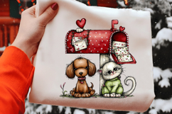 Dachshund Love Notes Valentine PNG Product Image 2