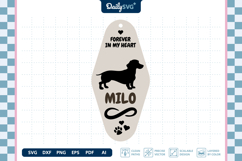 Memorial Dog Keychain SVG Product Image 3