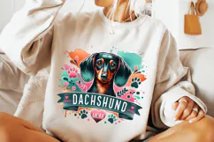 Dachshund Mom Png, Dachshund Sublimation, Dog Mom, Dog Lover Product Image 2