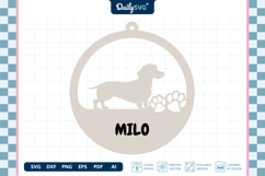 My Dog Keychain SVG Product Image 3