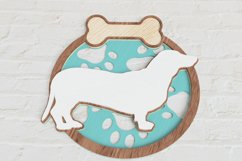 Layered Dachsund Laser Cut File| Dog SVG Product Image 5