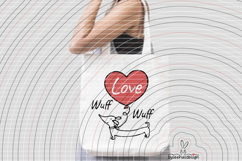 Dachshund heart Cutting file SVG DXF Product Image 4