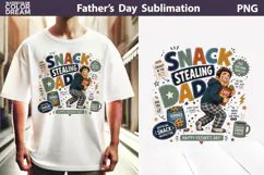 Funny Father's Day T Shirt Sublimation | Dad Quotes Clipart Product Image 4