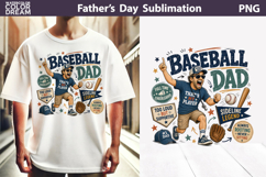 Funny Sports Dad | Father’s Day Sublimation Product Image 3