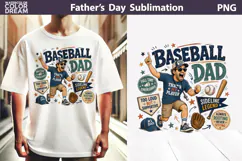 Funny Sports Dad | Father’s Day Sublimation Product Image 3