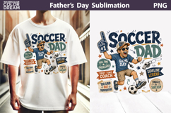 Funny Sports Dad | Father’s Day Sublimation Product Image 4