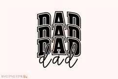 Varsity Dad PNG, Daddy Father, Dad SVG T-shirt Design Product Image 1